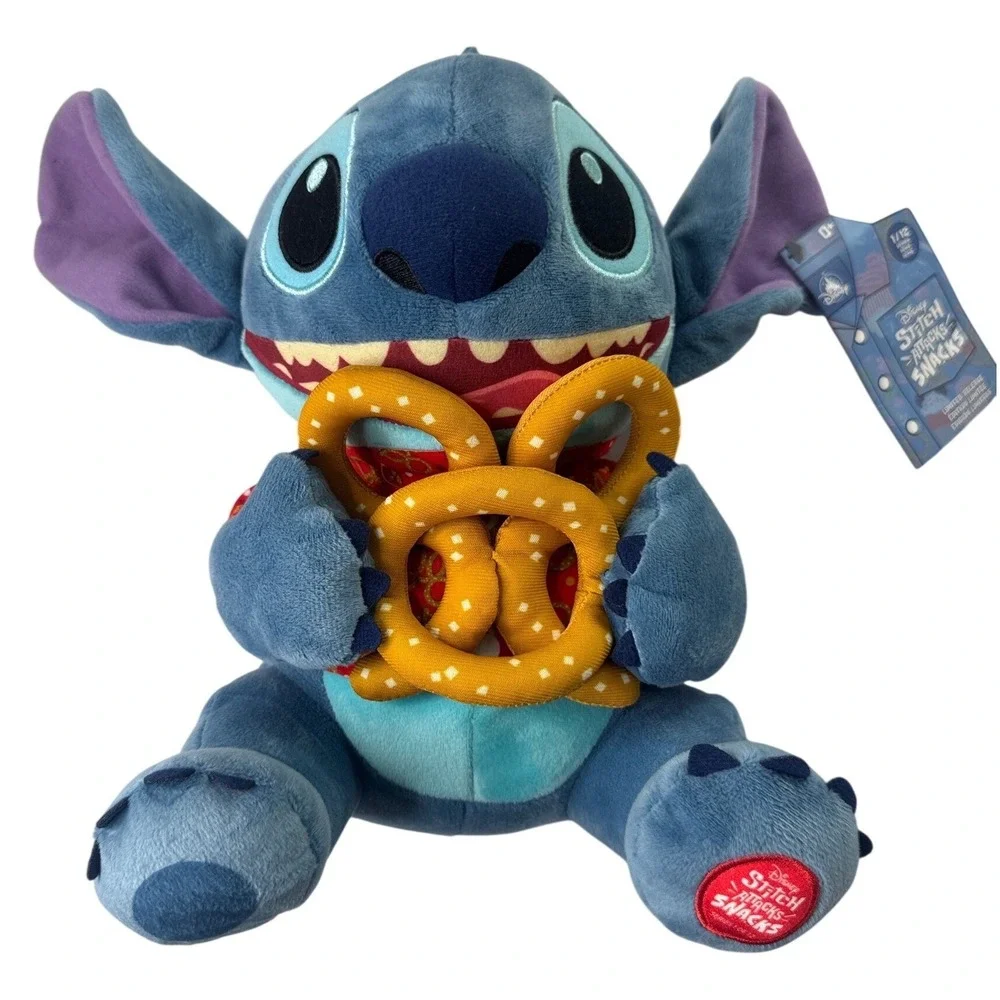 Disney Stitch Attacks Snacks Pretzel Plush Series 1/12 Limited Release Japan 12
